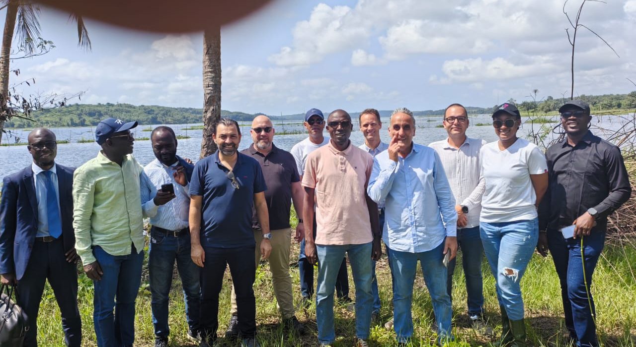 Visite de l'équipe TUI Blue sur le site de Dabou